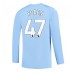 Günstige Manchester City Phil Foden #47 Heim Fussballtrikot 2023-24 Langarm